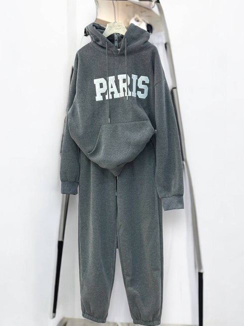 Winter Hoodie And Trousers Sets